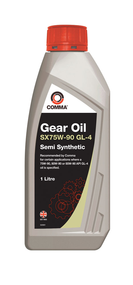 Трасмісійне мастило Comma GEAR OIL SX75W-90 GL4 1л